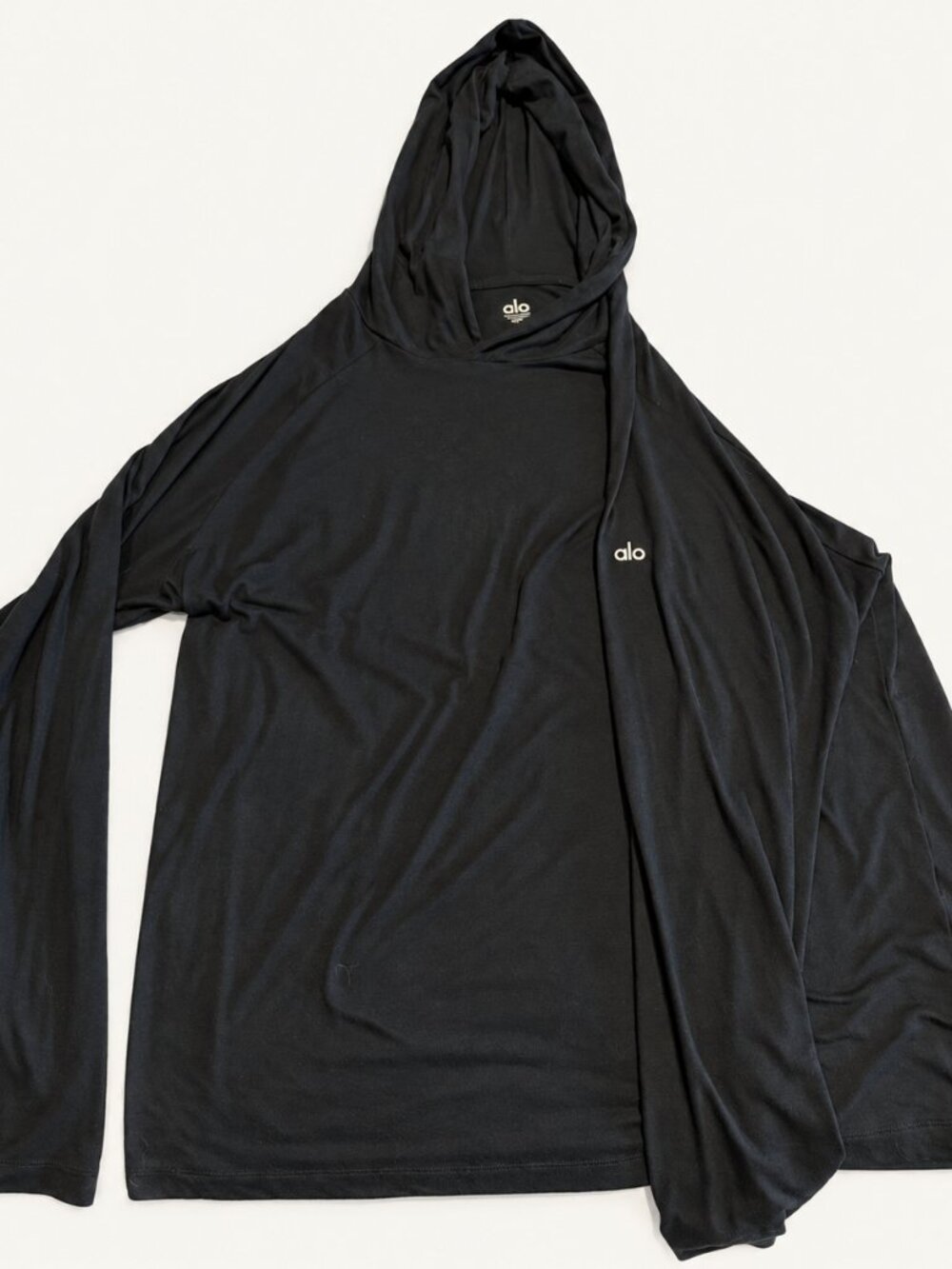 Alo Core Hooded Runner Men’s XL Black